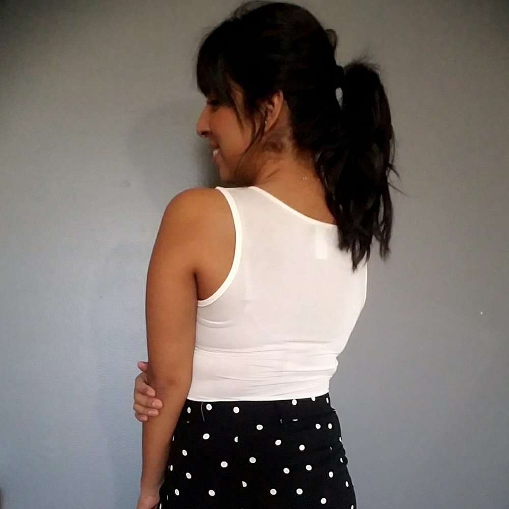 2FOR $20| DELIGHTED IVORY LACE UP BODYSUIT - Picture 5 of 7
